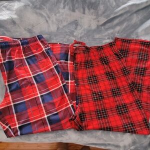 2 Pair Nautica Mens Sleepwear Pants